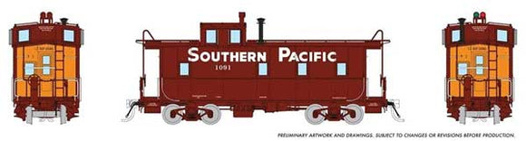 Rapido Trains Inc SP Class C-40-3 Steel Caboose with Roofwalk - Ready to Run