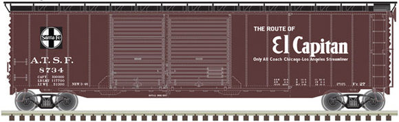 Atlas Model Railroad Co. Postwar 50' Double-Door Boxcar - Ready to Run - Master(R) -PRE ORDER-