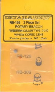 HO Rotary Beacon "Western-Cullen" Type, D-312 with new cored lens Details West