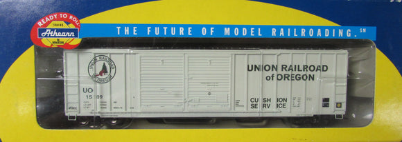 Athearn 92929 50' FMC Offset Double Door Box Car  Union Railroad of Oregon HO