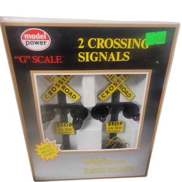 Model Power G scale Crossing Signals