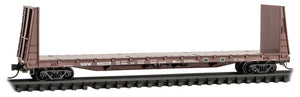 Micro Trains Line 61' 8" Bulkhead Flatcar - Ready to Run