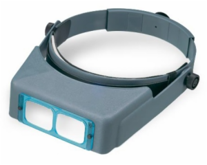 OptiVISOR with Lens Plate - Magnifies 3.5 times at 4 inches