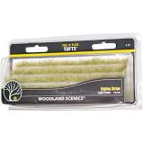 Woodland Scenics FS780 Peel 'n' Place Tufts, Light Green Edging Strips (4)