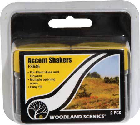 Woodland Scenics Field System Accent Shakers
