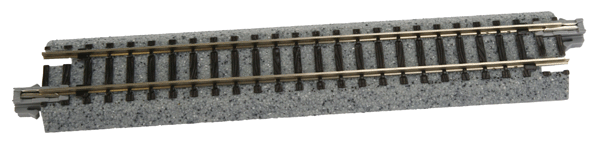 Kato USA Inc Straight Roadbed Track Section - Unitrack