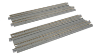 Kato USA Inc Straight Double Concrete Slab Track - Unitrack