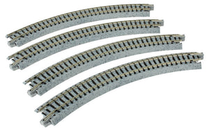Kato USA Inc Curved Roadbed Track Section 45-Degree, 8-1/2" 216mm Diameter