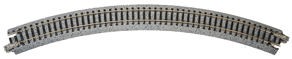 Kato USA Inc Curved Roadbed Track Section 45-Degree, 12-3/8" 315mm Radius