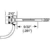 Kadee Quality Products #158 Whisker(R) Scale Self-Centering Knuckle Couplers - Kit - Magne-Matic(R)