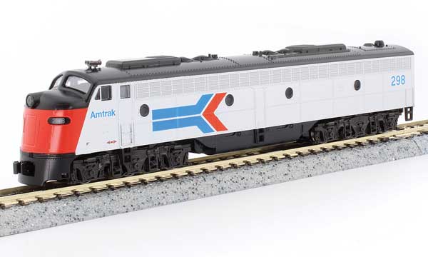 Kato N Scale EMD E8A w/Single Headlight & Passenger Pilot - Standard DC