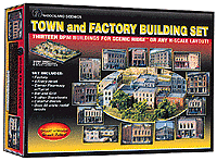 Woodland Scenics Town & Factory Building Set(TM)