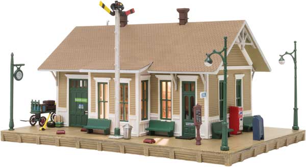 Woodland Scenics Dansbury Depot - Built & Ready Landmark Structures(R)