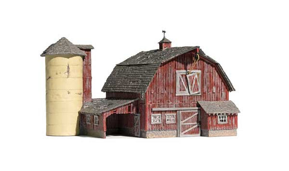 Woodland Scenics Old Weathered Barn - Built-&-Ready(R) Landmark Structures(R)