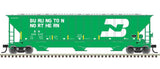 Trainman Thrall 4750 Covered Hopper N scale