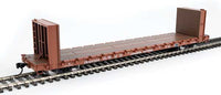 WalthersMainline 60' Pullman-Standard Bulkhead Flatcar (Different Roadnames)