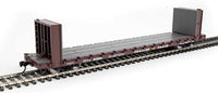 WalthersMainline 60' Pullman-Standard Bulkhead Flatcar (Different Roadnames)