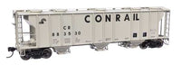 WalthersMainline 50' Pullman-Standard PS-2 2893 3-Bay Covered Hopper (Different Roads)