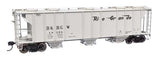 WalthersMainline 50' Pullman-Standard PS-2 2893 3-Bay Covered Hopper (Different Roads)