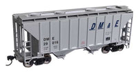 Walthers Mainline 37' 2980 Cubic-Foot 2-Bay Covered Hopper (Different Roads)