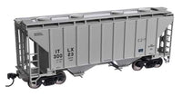 Walthers Mainline 37' 2980 Cubic-Foot 2-Bay Covered Hopper (Different Roads)