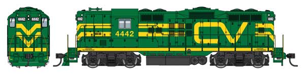 Walthers Mainline EMD GP9 Phase II with High Hood - DC/DCC READY Different Roads