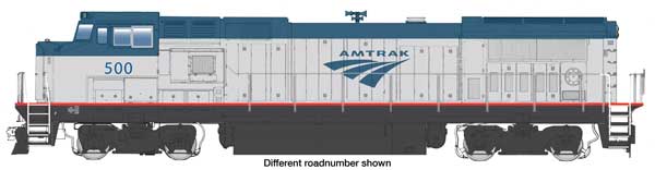 WalthersMainline GE Dash 8-32BWH - ESU(R) Sound & DCC Amtrak #501