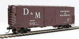 Walthers Mainline40' ACF Modernized Welded Boxcar w/8' Youngstown Door