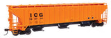 Walthers Mainline 57' Trinity 4750 3-Bay Covered Hopper HO Scale