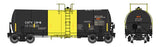 WalthersProto 40' Trinity 14,000-Gallon Molten Sulfur Tank Car