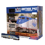 Kato USA Inc Amtrak P42 Superliner Starter Set - Standard DC