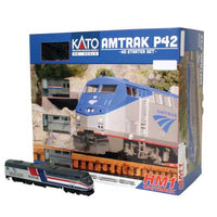 Kato USA Inc Amtrak P42 Superliner Starter Set - Standard DC