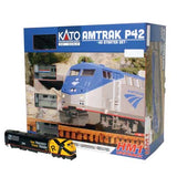 Kato USA Inc Amtrak P42 Superliner Starter Set - Standard DC