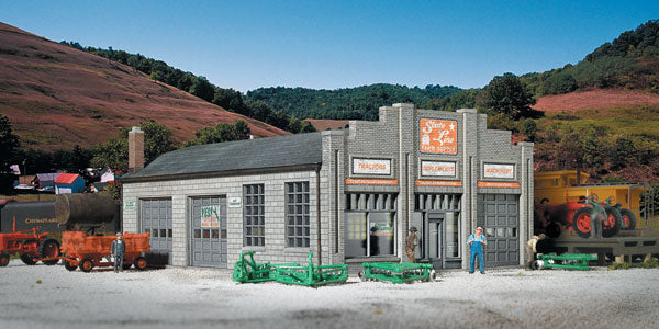 Walthers Cornerstone State Line Farm Supply HO Scale Kit