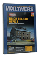 Walthers Cornerstone Brick Freight Office - HO Scale Kit