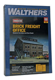 Walthers Cornerstone Brick Freight Office - HO Scale Kit