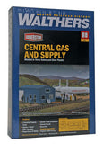 Walthers Cornerstone Central Gas & Supply -HO Scale Kit