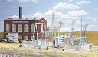 Walthers Cornerstone Northern Light & Power Substation - HO scale Kit