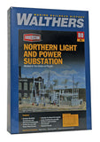 Walthers Cornerstone Northern Light & Power Substation - HO scale Kit