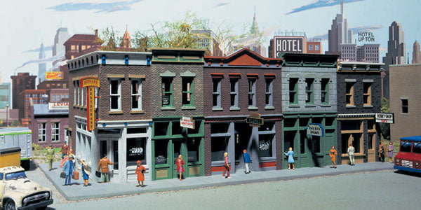 Walthers Cornerstone Merchant's Row I HO SCALE KIT