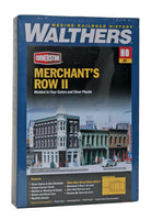 Walthers Cornerstone Merchant's Row 2 HO Scale Kit