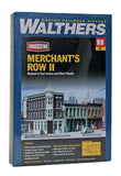 Walthers Cornerstone Merchant's Row 2 HO Scale Kit