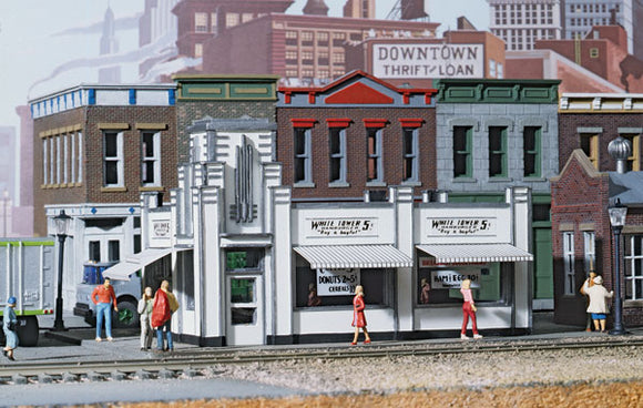 Walthers Cornerstone White Tower Restaurant HO Scale Kit