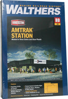 Walthers Cornerstone Amtrak(R) Station HO Scale Kit