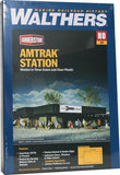 Walthers Cornerstone Amtrak(R) Station HO Scale Kit