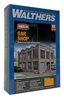 Walthers Cornerstone Car Shop - HO Scale Kit