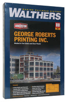 Walthers Cornerstone George Roberts Printing Company HO Scale Kit