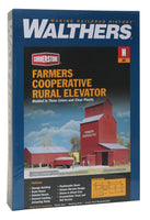 Walthers Cornerstone Farmer's Co-op Rural Grain Elevator