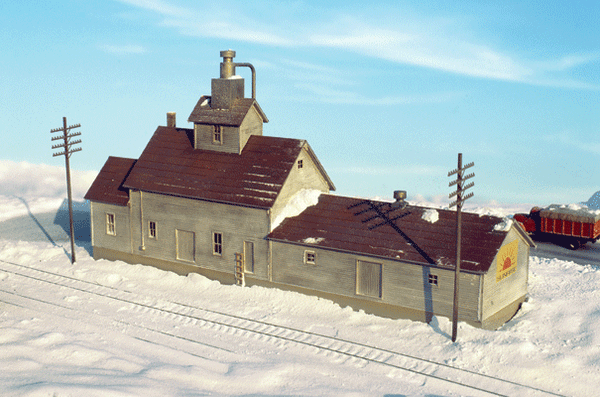 Walthers Cornerstone Sunrise Feed Mill