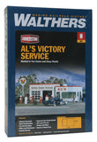 Walthers Cornerstone Al's Victory Service Gas Station